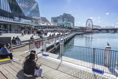 Aerial Image of DARLING HARBOUR