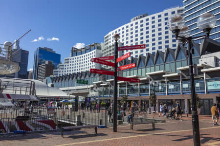 Aerial Image of COCKLE BAY WHARF