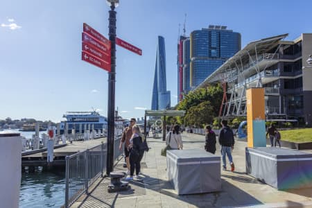 Aerial Image of KING STREET, WHARF