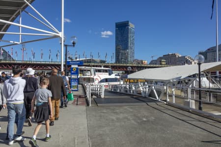 Aerial Image of DARLING HARBOUR WHARF