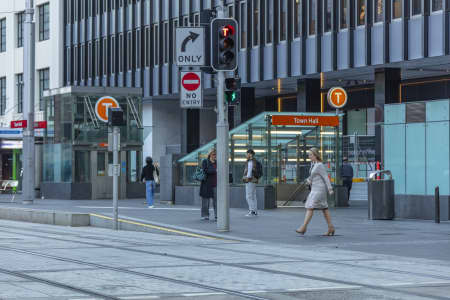 Aerial Image of TOWN HALL LIGHT RAIL