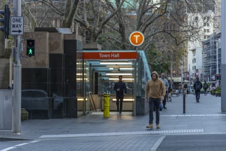 Aerial Image of TOWN HALL STATION