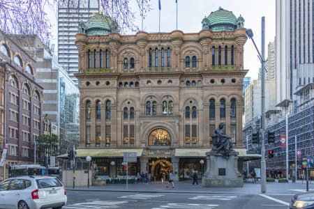 Aerial Image of QVB