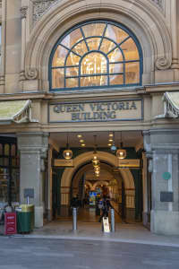 Aerial Image of QVB SYDNEY