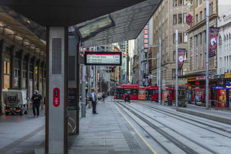Aerial Image of Sydney Light Rail