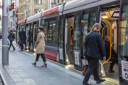 Aerial Image of SYDNEY LIGHT RAIL