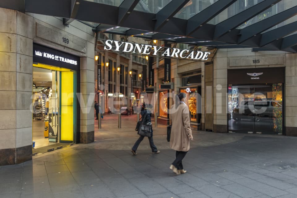 Aerial Image of Sydney Arcade