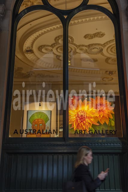 Aerial Image of Australian Art Gallery