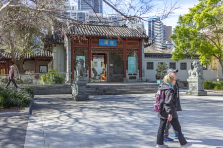 Aerial Image of CHINESE FRIENDSHIP GARDEN