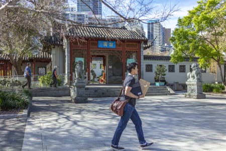 Aerial Image of CHINESE FRIENDSHIP GARDEN