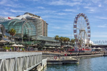 Aerial Image of Harbourside Darling Harbour