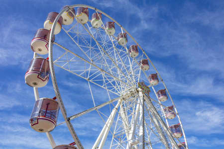 Aerial Image of Ferris Wheel