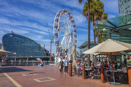 Aerial Image of HARBOURSIDE DARLING HARBOUR