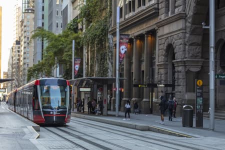 Aerial Image of MARTIN PLACE LIGHT RAIL