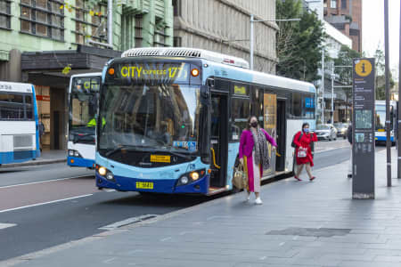 Aerial Image of WYNYARD STATION