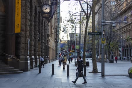 Aerial Image of MARTIN PLACE