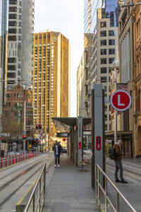 Aerial Image of BRIDGE STREET LIGHT RAIL