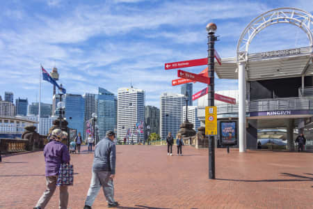 Aerial Image of PYRMONT BRIDGE
