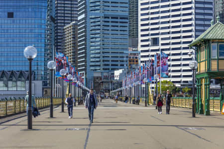 Aerial Image of PYRMONT BRIDGE