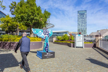 Aerial Image of COCKLE BAY WHARF