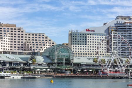 Aerial Image of HARBOURSIDE DARLING HARBOUR
