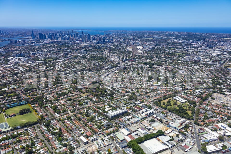Aerial Image of Marrickville Development