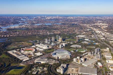 Aerial Image of SYDNEY OLYMPIC PARK
