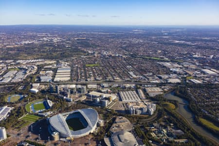 Aerial Image of SYDNEY OLYMPIC PARK