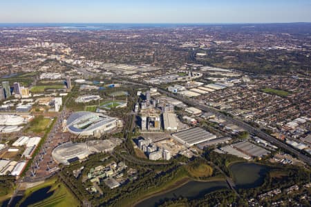 Aerial Image of SYDNEY OLYMPIC PARK