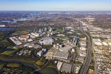 Aerial Image of SYDNEY OLYMPIC PARK