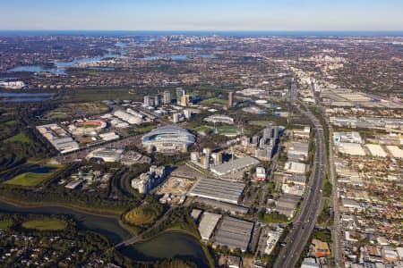 Aerial Image of SYDNEY OLYMPIC PARK