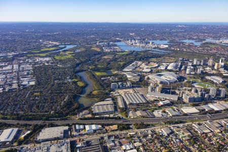 Aerial Image of SYDNEY OLYMPIC PARK