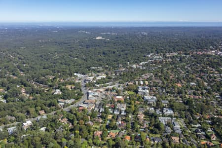 Aerial Image of TURRAMURRA