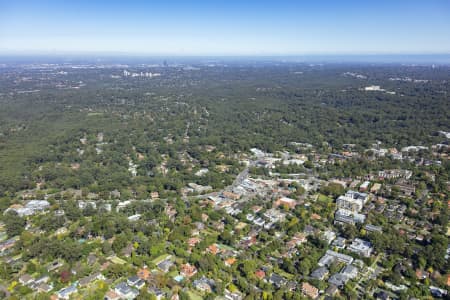 Aerial Image of TURRAMURRA