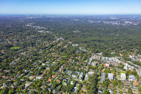 Aerial Image of TURRAMURRA