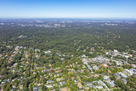 Aerial Image of TURRAMURRA