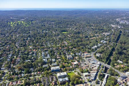 Aerial Image of TURRAMURRA