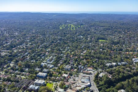 Aerial Image of TURRAMURRA
