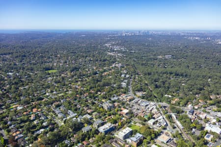 Aerial Image of TURRAMURRA