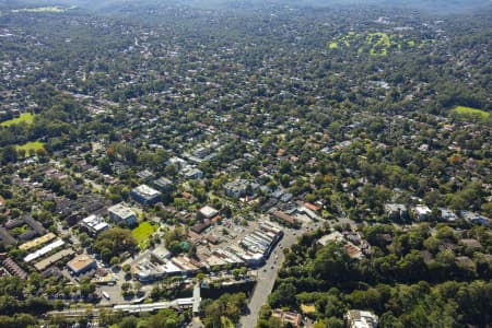 Aerial Image of TURRAMURRA