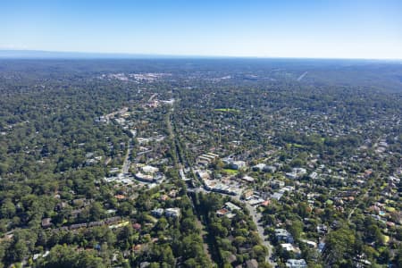 Aerial Image of TURRAMURRA