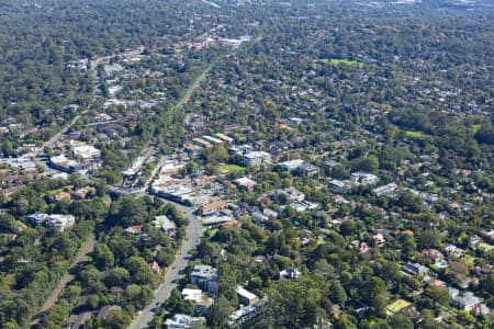 Aerial Image of TURRAMURRA