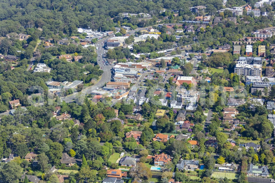 Aerial Image of Turramurra