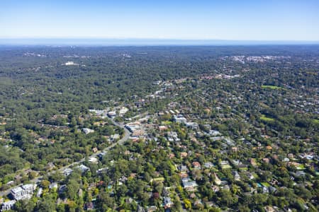 Aerial Image of TURRAMURRA