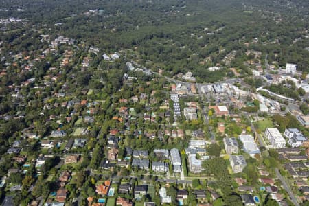 Aerial Image of TURRAMURRA