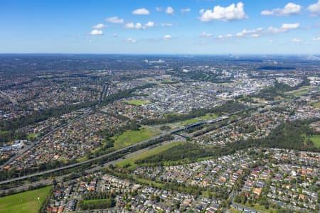 Aerial Image of KELLYVILLE