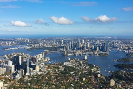 Aerial Image of MCMAHONS POINT