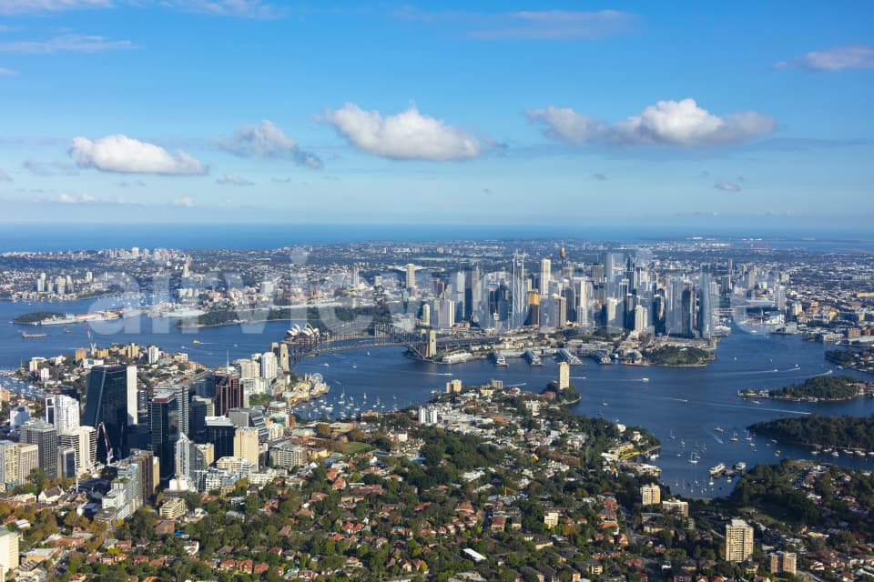 Aerial Image of McMahons Point