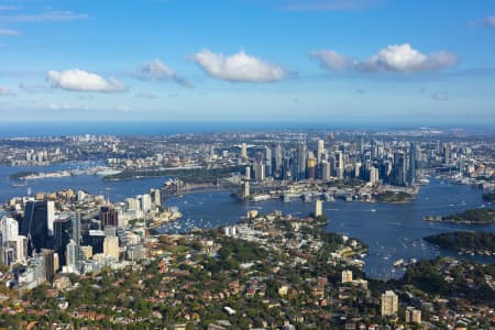 Aerial Image of MCMAHONS POINT