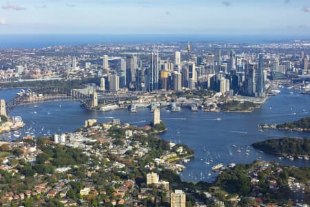 Aerial Image of MCMAHONS POINT